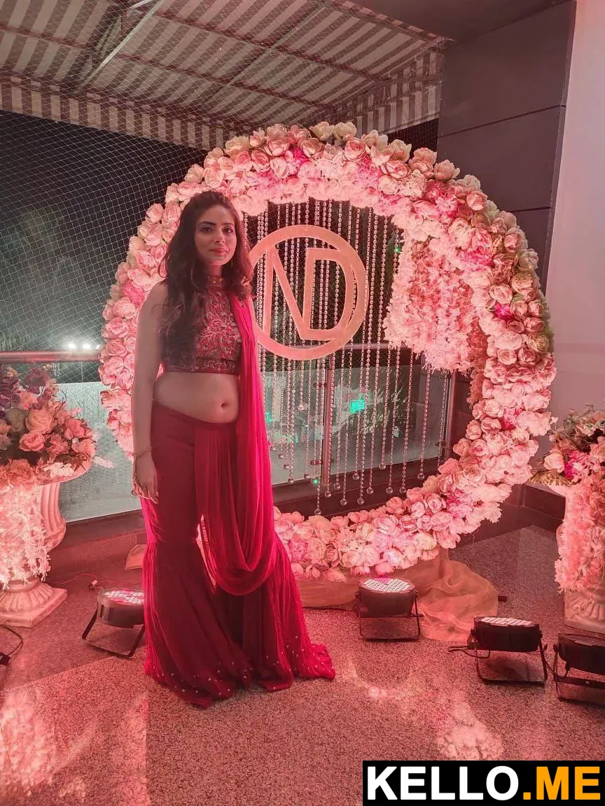 Photo 2 in Newly Married Cute Wife Boobs Showing To Husband Pics