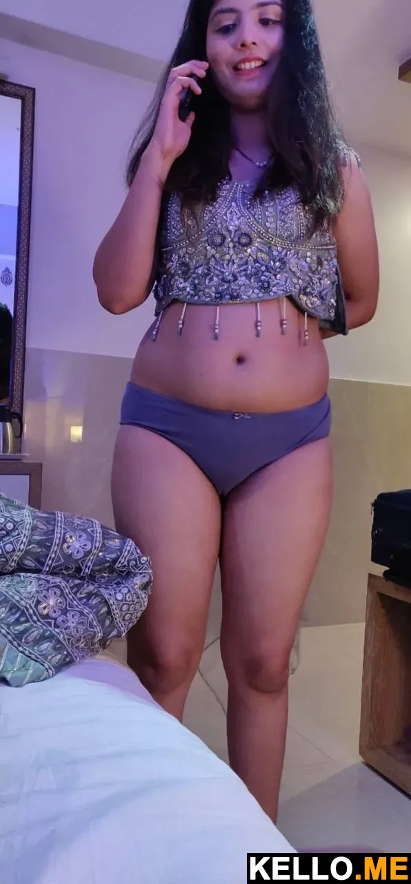 Photo 6 in Newly Married Cute Wife Boobs Showing To Husband Pics